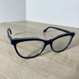 Fendi FF 0255 PJP Eyeglasses Blue Cat Eye Frames 53-16-140